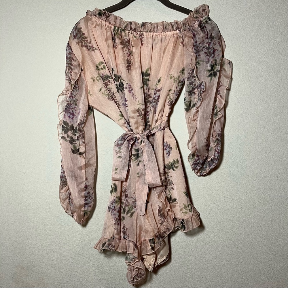DDWN WOMAN floral long sleeve romper